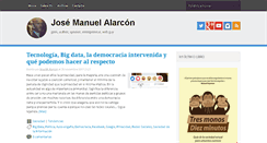 Desktop Screenshot of jmalarcon.es