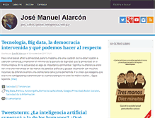 Tablet Screenshot of jmalarcon.es